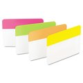 Post-It File Tabs, 2x1 1/2, Solid, Flat, PK24 686-PLOY